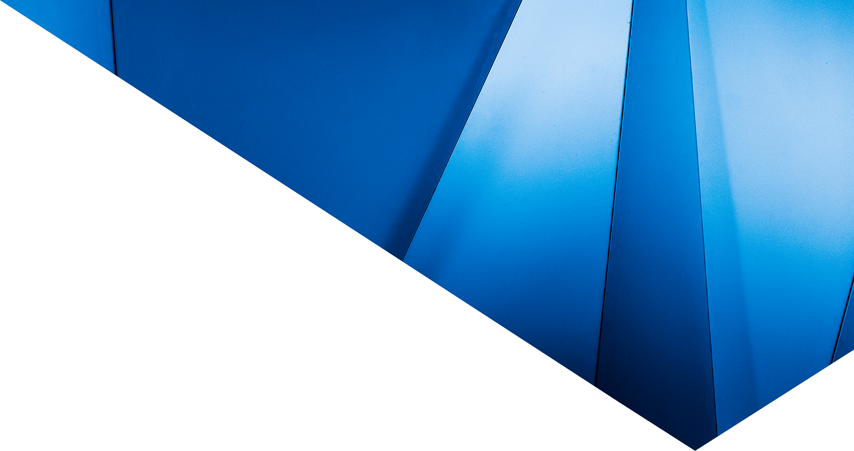 Image showing a blue abstract shape